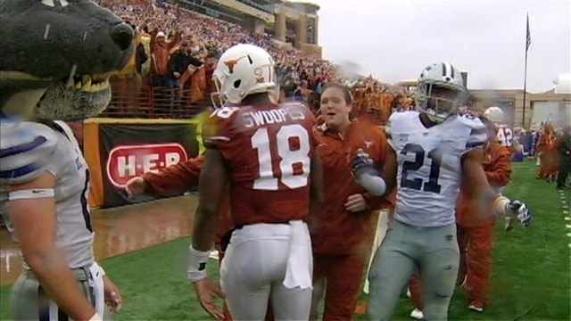 Backup QB boosts Texas to 23-9 win over Kansas State