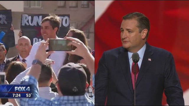 Latest Poll: Cruz leads O'Rourke by 9 points