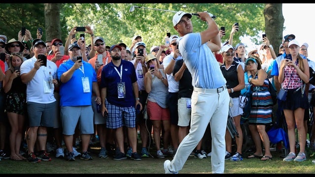 Koepka takes 2-shot lead at PGA and goes for another major