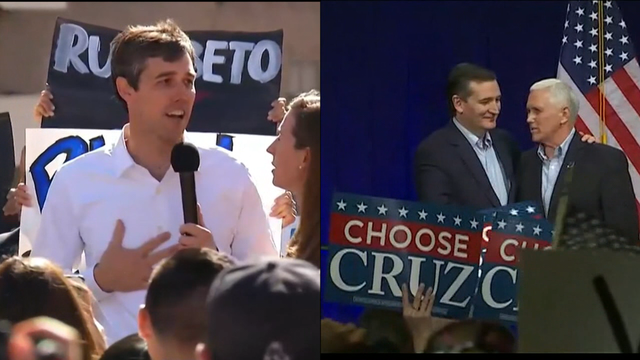 Beto O'Rourke continues intense campaign to compete with Ted Cruz