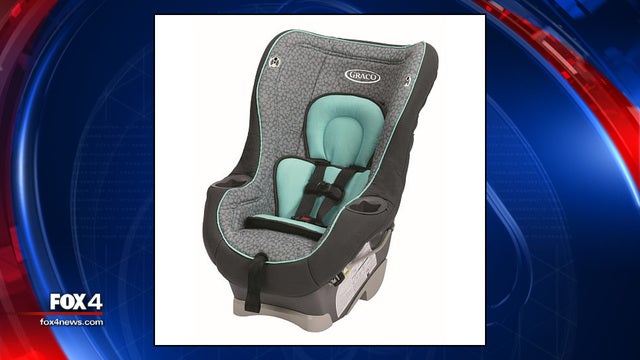 Graco recalls car seats; webbing may not hold child in crash