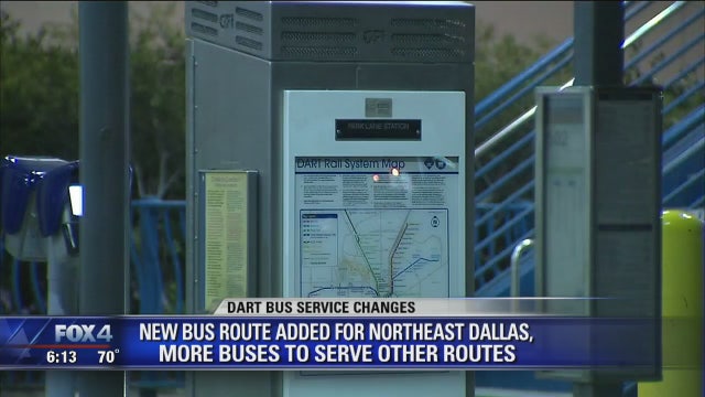 DART adds more buses, new Greenville Avenue route