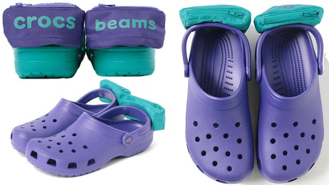 You can now buy Crocs with miniature fanny packs on them