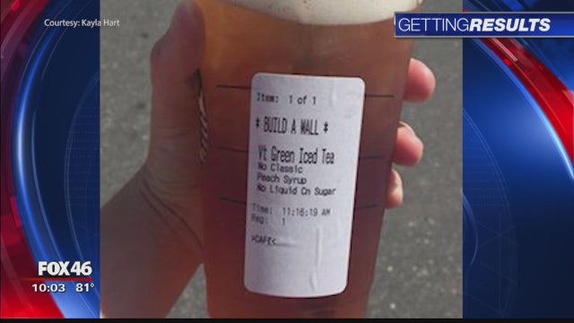 Starbucks customer says she was bullied for supporting Trump