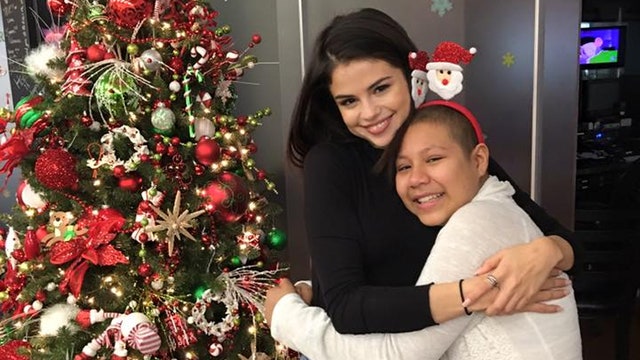 Selena Gomez surprises patients on Christmas Eve at Cook Children's
