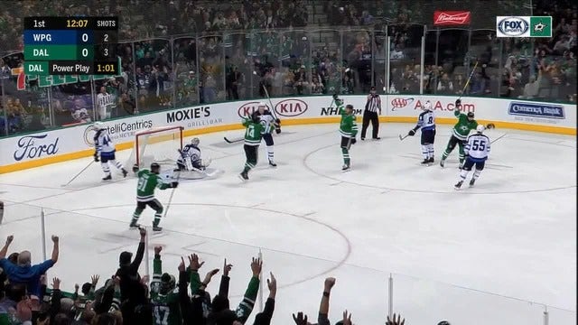 Ritchie, Comeau, Faksa score, Stars beat 1st-place Jets 4-2