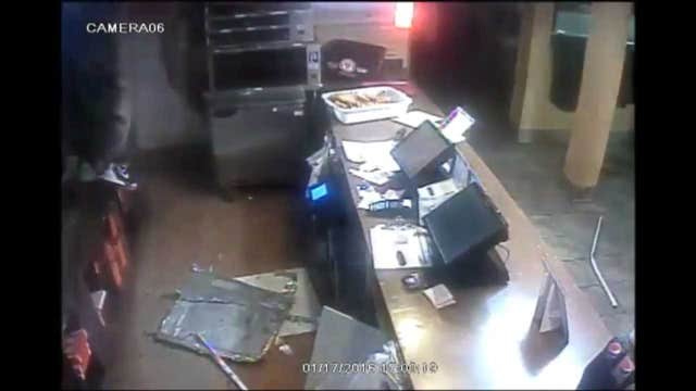 Clumsy burglary suspect crashes through Popeyes restaurant ceiling