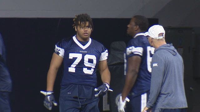 Rookie Trysten Hill building on 1st impression with Cowboys