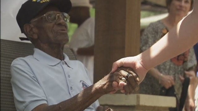 Richard Overton hospitalized at St. David's Medical Center