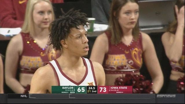 Wigginton's 30 points propel Cyclones past Baylor 75-65