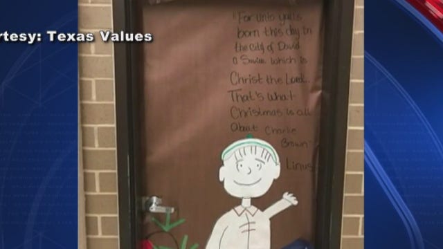 Holiday sign controversy at Killeen middle school
