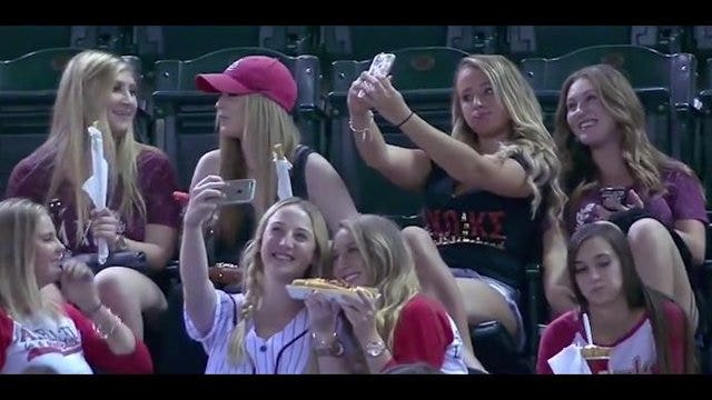 Sorority famous for selfie session at baseball game rejects ticket offer