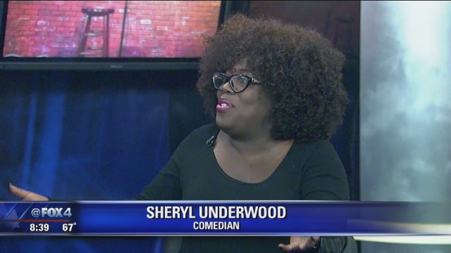 Comedian Sheryl Underwood performing in Addison