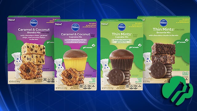 Pillsbury releases Girl Scout Cookie baking mixes