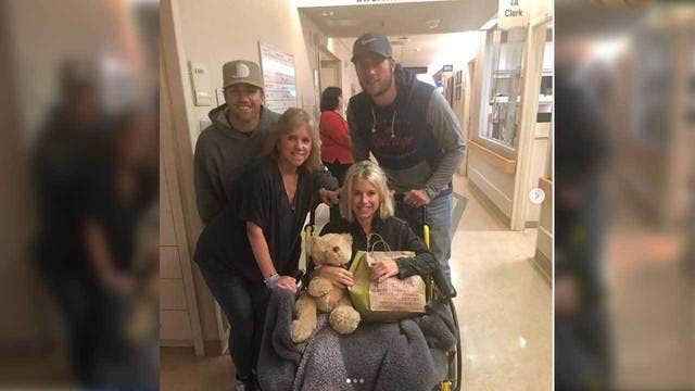 Kelly Stafford home after 'abnormal vein' during 12-hour brain surgery