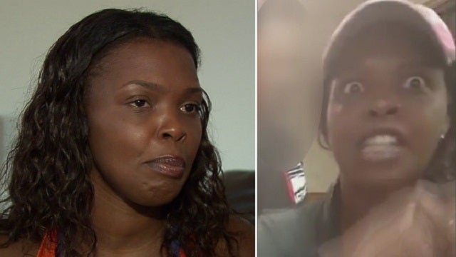 Woman seen screaming at veteran over service dog speaks out