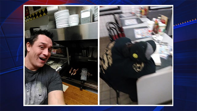 SC man cooks own meal at Waffle House while employee sleeps