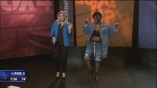 SYTYCD's Comfort Fedoke shows off some dance moves