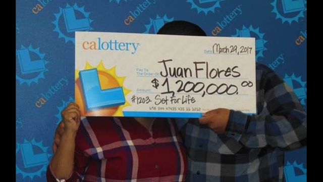 Man wins $1.2 million in lottery ticket gift from family member