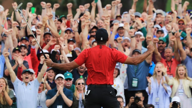 Tiger caps comeback with 15th major title