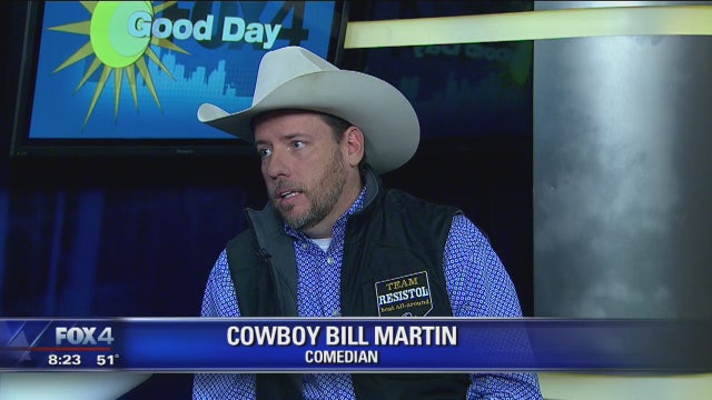 Cowboy Bill making people around the country laugh