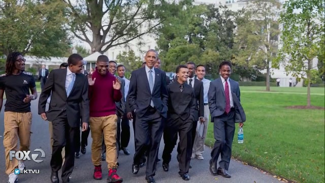 Obama, Curry kick off 'MBK Rising' at Scottish Rite Center in Oakland