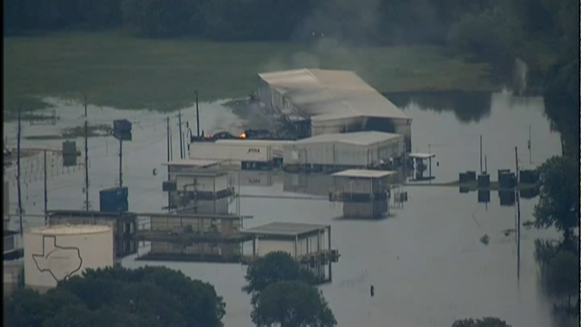 Plant explosions, spills test industry's response to Harvey