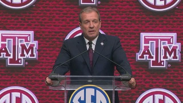 Fisher says Texas A&M 'very open' in inquiry of allegations