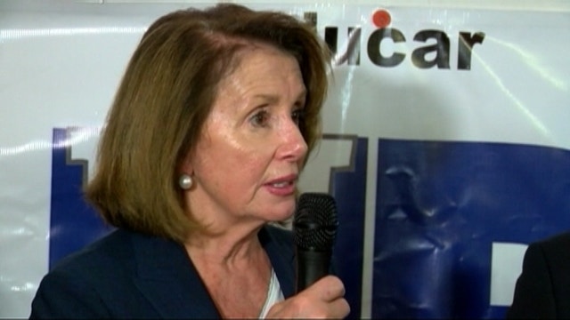 House Minority Leader Pelosi criticizes Trump in Texas trip