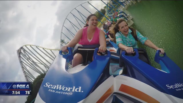 New coaster opens at Sea World San Antonio