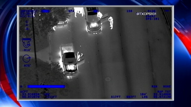 Troopers find guns after high-speed chase