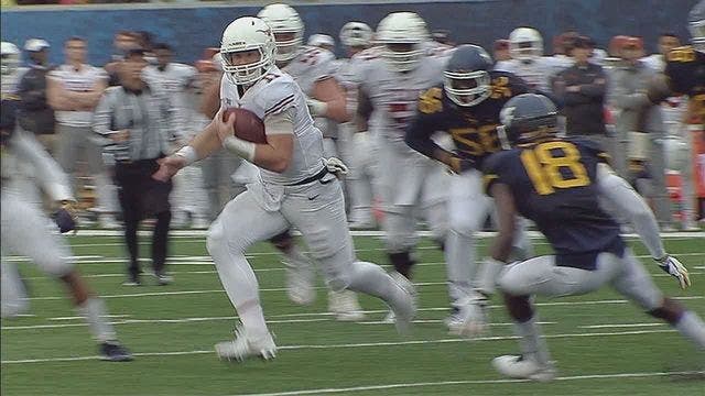 Ehlinger leads Texas over No. 24 WVU 28-14
