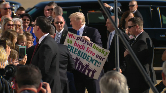 President Trump raises millions at Dallas fundraiser