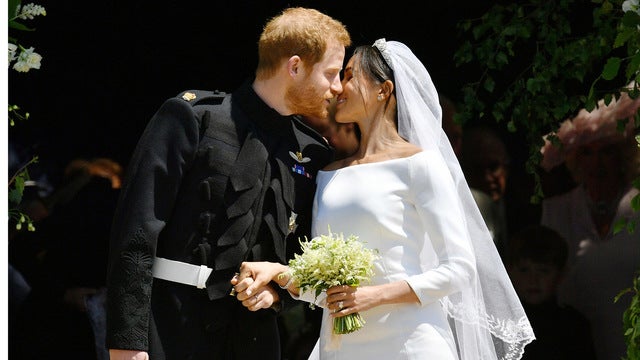 Prince Harry and Meghan Markle are officially married