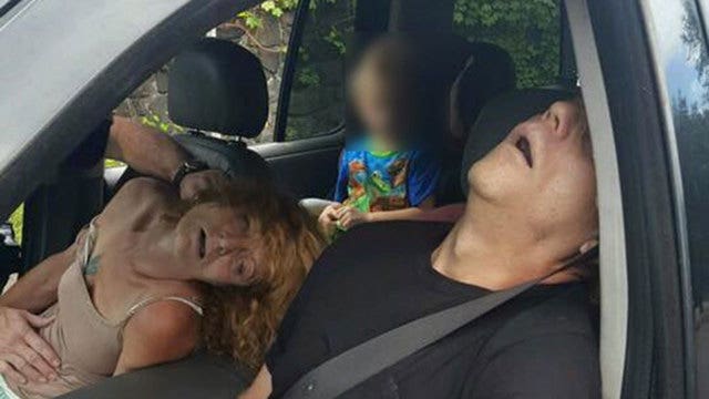 Ohio boy seen in car with passed-out adults gets new home