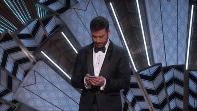 Review: What happened? Oscar host Kimmel was unflappable