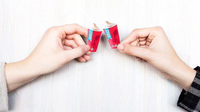 Free Frostys for a year if you donate to Dave Thomas Foundation