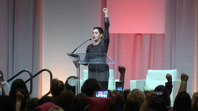 Actress Rose McGowan says her silence over on sexual assault