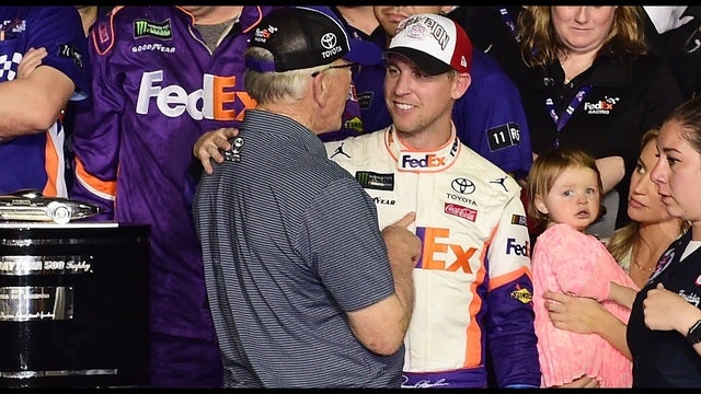 Joe Gibbs dedicates Daytona 500 victory to late son