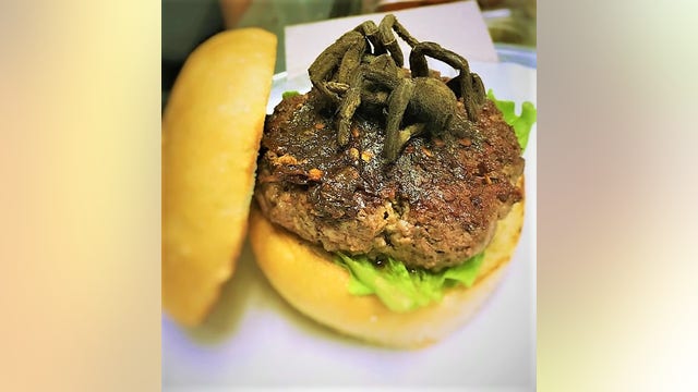NC brewpub features tarantula burger for Exotic Meat Month