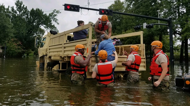 Harvey flooding ravages Texas as Abbott actives entire Texas National Guard