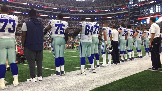 Jerry Jones tells Cowboys players to respect the U.S. flag