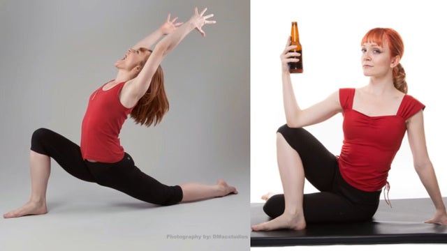 'Rage Yoga' combines beer drinking and cursing