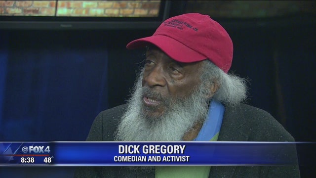 Comedian Dick Gregory