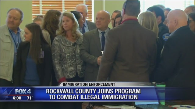 Rockwall County joins program to combat illegal immigration