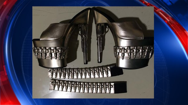 TSA stops woman found with gun-shaped heels at BWI airport