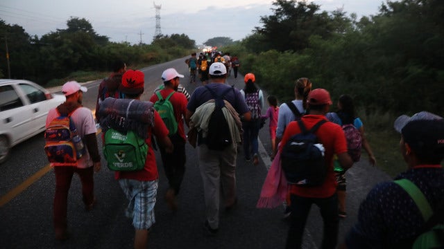Migrants traveling to US sue Trump, government; claim violation of constitutional rights
