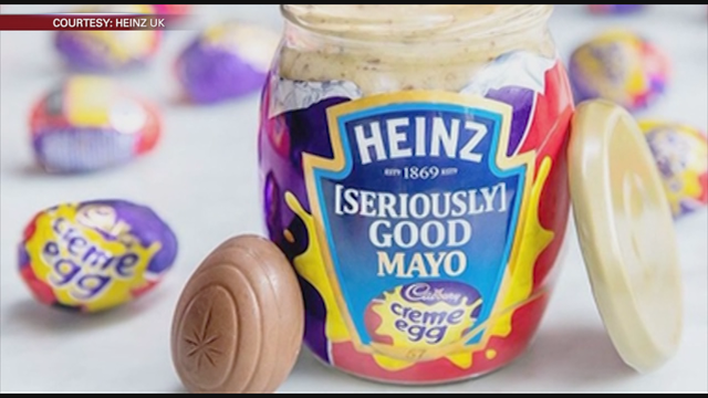 Heinz unveils new Cadbury Creme Egg-flavored mayonnaise