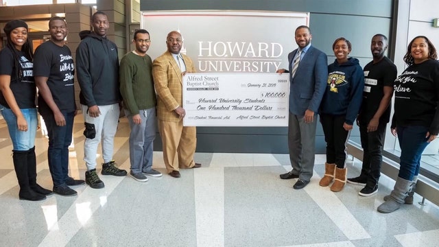 Virginia church donates $100K to help Howard University students pay off debt