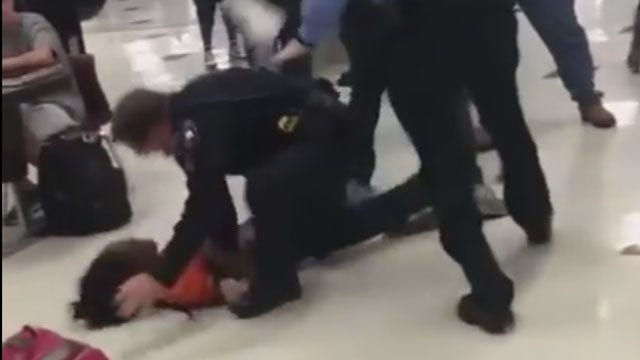Activists: Sherman officer used excessive force to break up school fight